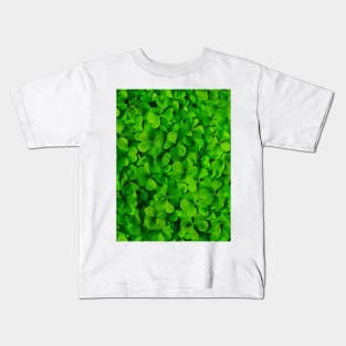 green Clover photo Kids T-Shirt